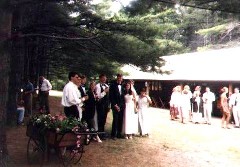 Chris Wheeler, Family, Friends, Katherine (Kat) McDougal Wheeler McCandless, Wedding reception